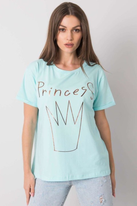 T-shirt Damski Model FA-TS-7121.88P Mint - Fancy T-shirt Damski Model FA-TS-7121.88P Mint - Fancy