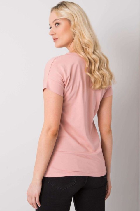 T-shirt Damski Model FA-TS-7161.32P Light Pink - Fancy T-shirt Damski Model FA-TS-7161.32P Light Pink - Fancy