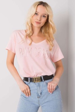 T-shirt Damski Model FA-TS-7198.27P Light Pink - Fancy