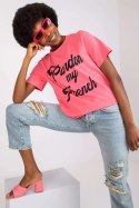 T-shirt Damski Model FA-TS-7677.91P Pink - Fancy