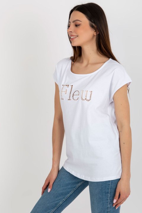 T-shirt Damski Model FA-TS-8515.46 White - Fancy T-shirt Damski Model FA-TS-8515.46 White - Fancy