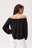 Bluzka Model Rosie CZA BLU0180 Black - Roco Fashion
