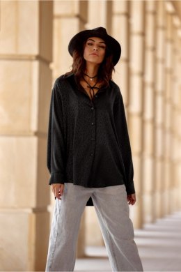 Koszula Damska Model Suzie CZA BLU0184 Black - Roco Fashion