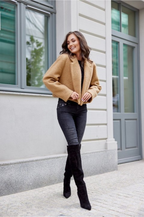 Kurtka Damska Model Renate CAM KUR0018 Camel - Roco Fashion Kurtka Damska Model Renate CAM KUR0018 Camel - Roco Fashion
