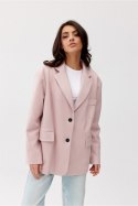 Marynarka Model Arya ROZ ZAK0018 Pink - Roco Fashion