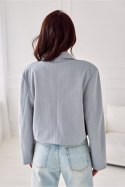 Marynarka Model Juliet SZA ZAK0017 Grey - Roco Fashion