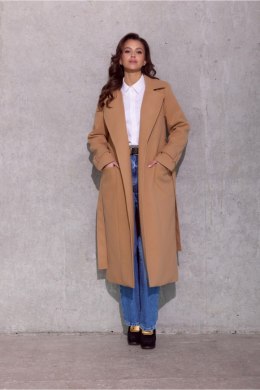 Płaszcz Damski Model Vivienne CAM PLA0039 Camel - Roco Fashion