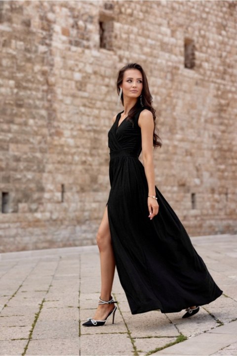 Sukienka Model Cheryl CZA SUK0407 Black - Roco Fashion Sukienka Model Cheryl CZA SUK0407 Black - Roco Fashion