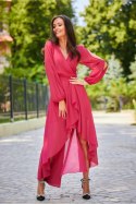 Sukienka Model AMA SUK0371 Amarant - Roco Fashion