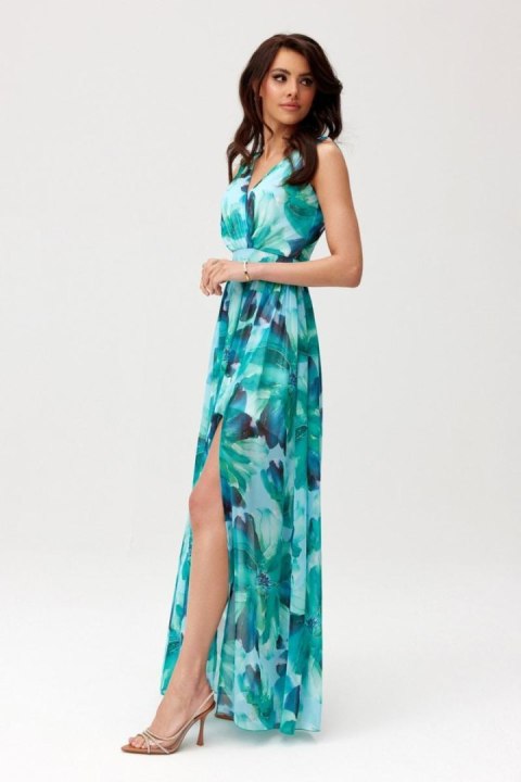 Sukienka Model Charlotte SUK0477 51D Multicolor - Roco Fashion Sukienka Model Charlotte SUK0477 51D Multicolor - Roco Fashion