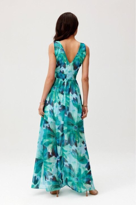 Sukienka Model Charlotte SUK0477 51D Multicolor - Roco Fashion Sukienka Model Charlotte SUK0477 51D Multicolor - Roco Fashion