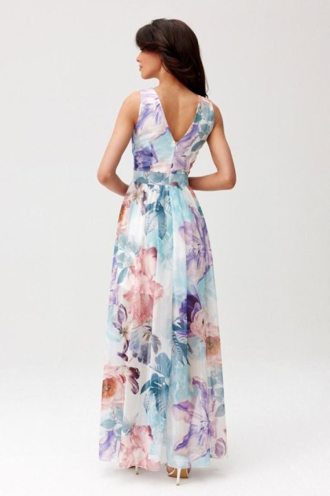 Sukienka Model Charlotte SUK0477 52D Multicolor - Roco Fashion Sukienka Model Charlotte SUK0477 52D Multicolor - Roco Fashion