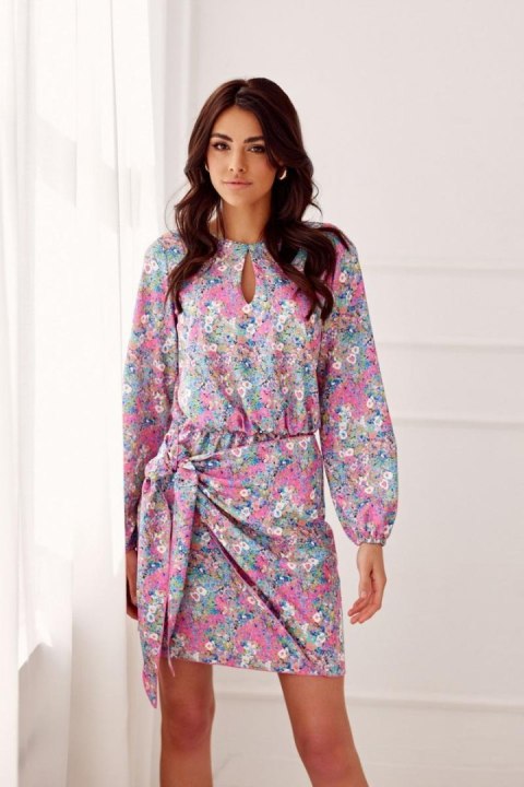 Sukienka Model Eliana SUK0357 E84 Multicolor - Roco Fashion Sukienka Model Eliana SUK0357 E84 Multicolor - Roco Fashion
