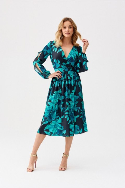 Sukienka Model Grace SUK0465 Y15 Multicolor - Roco Fashion Sukienka Model Grace SUK0465 Y15 Multicolor - Roco Fashion