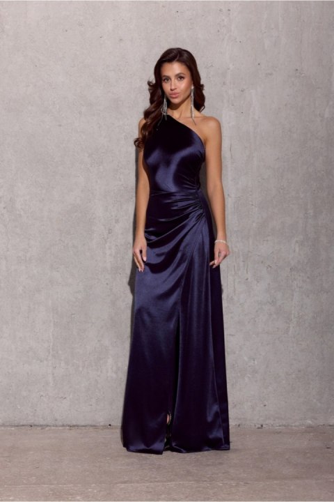 Sukienka Model Inez GRA SUK0461 Navy - Roco Fashion Sukienka Model Inez GRA SUK0461 Navy - Roco Fashion