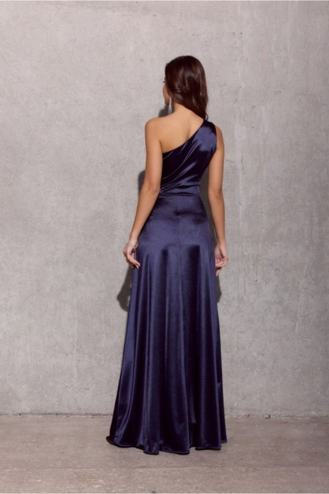 Sukienka Model Inez GRA SUK0461 Navy - Roco Fashion Sukienka Model Inez GRA SUK0461 Navy - Roco Fashion
