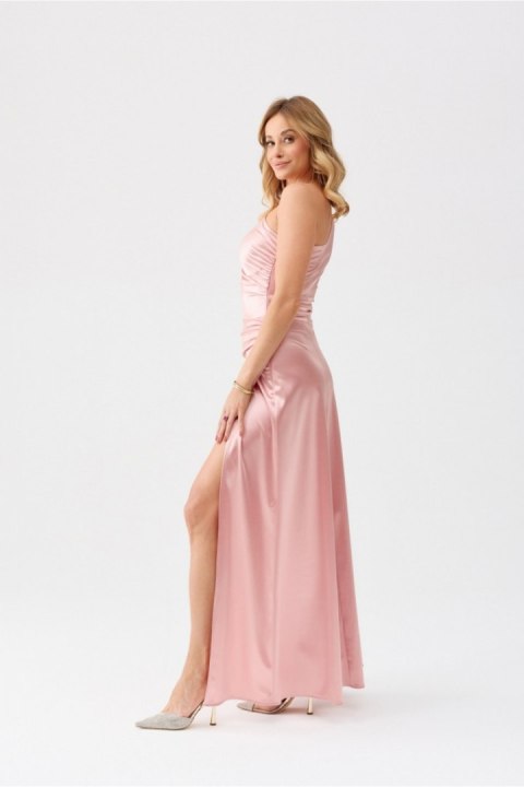 Sukienka Model Inez ROZ SUK0461 Pink - Roco Fashion Sukienka Model Inez ROZ SUK0461 Pink - Roco Fashion