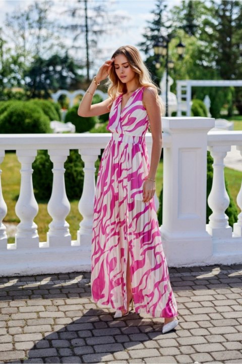 Sukienka Model Lorena SUK0479 60D Multicolor - Roco Fashion Sukienka Model Lorena SUK0479 60D Multicolor - Roco Fashion