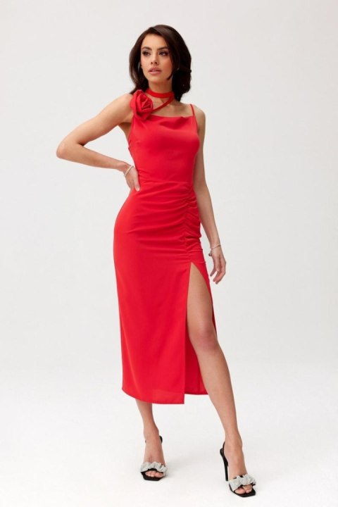 Sukienka Model Maribel CZE SUK0480 Red - Roco Fashion Sukienka Model Maribel CZE SUK0480 Red - Roco Fashion