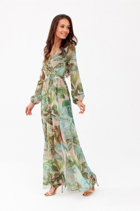 Sukienka Model SUK0219 U76 Multcolor - Roco Fashion Sukienka Model SUK0219 U76 Multcolor - Roco Fashion