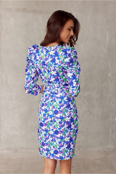 Sukienka Model SUK0329 F28 Blue - Roco Fashion Sukienka Model SUK0329 F28 Blue - Roco Fashion