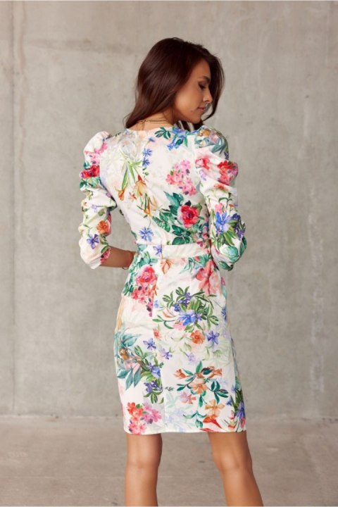 Sukienka Model SUK0329 F50 Multicolor - Roco Fashion Sukienka Model SUK0329 F50 Multicolor - Roco Fashion