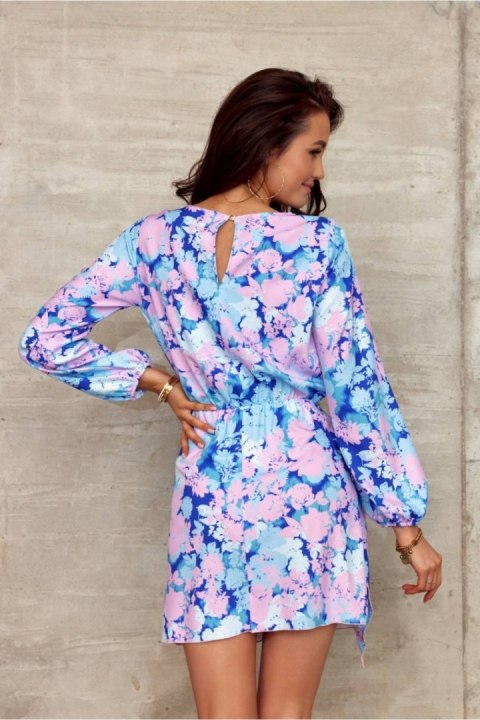 Sukienka Model SUK0357 E18 Multicolor - Roco Fashion Sukienka Model SUK0357 E18 Multicolor - Roco Fashion