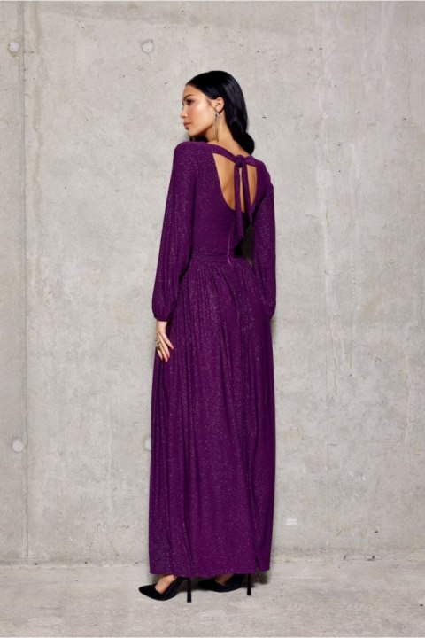 Sukienka Model Tiffany BIS SUK0420 Violet - Roco Fashion Sukienka Model Tiffany BIS SUK0420 Violet - Roco Fashion