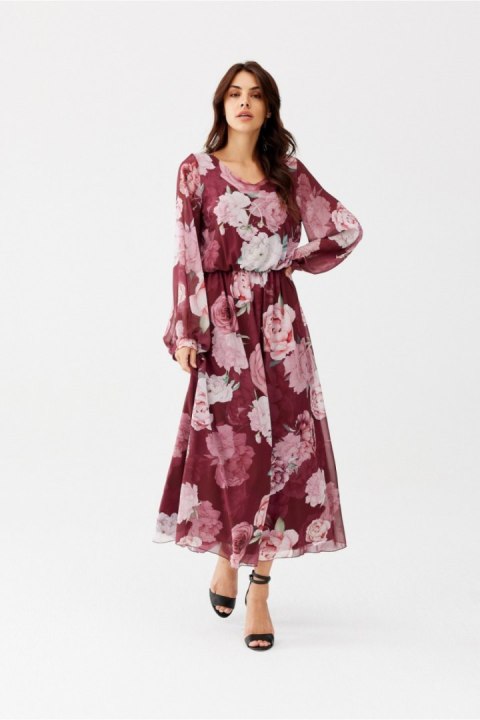 Sukienka Model Ariela SUK0493 71D Multicolor - Roco Fashion Sukienka Model Ariela SUK0493 71D Multicolor - Roco Fashion