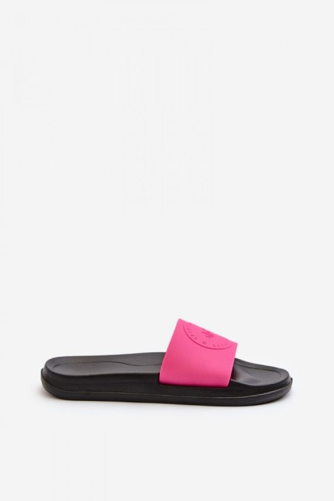 Sandał Klapki Model 4FMM00FFLIF045-55S Pink/Black - Step in style Sandał Klapki Model 4FMM00FFLIF045-55S Pink/Black - Step in style