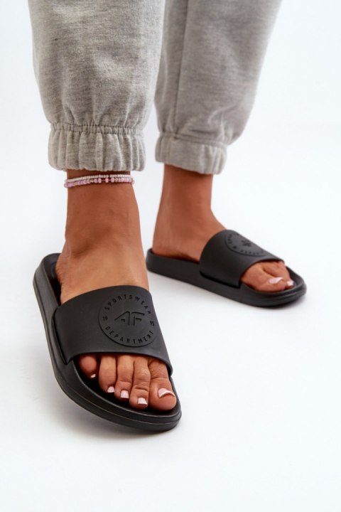 Sandał Klapki Model 4FMM00FFLIF045-20S Black - Step in style Sandał Klapki Model 4FMM00FFLIF045-20S Black - Step in style