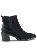 Botki Model 260048B-SU Black Zamsz - PRIMO