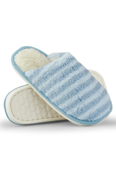 Kapcie Model Hally 731-01BL Blue - PRIMO Kapcie Model Hally 731-01BL Blue - PRIMO