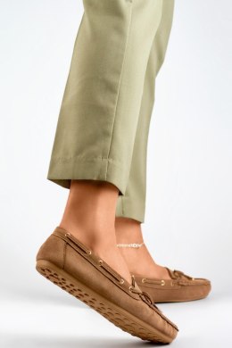 Mokasyny Model QQ5KH Brown - PRIMO