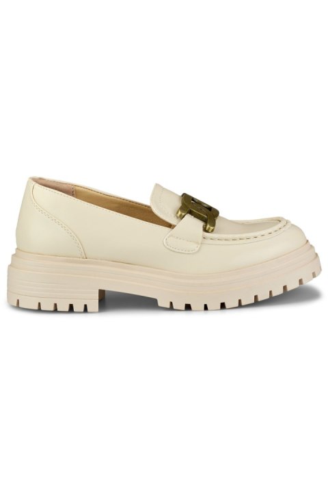 Półbuty Model 7116BE Beige - PRIMO Półbuty Model 7116BE Beige - PRIMO