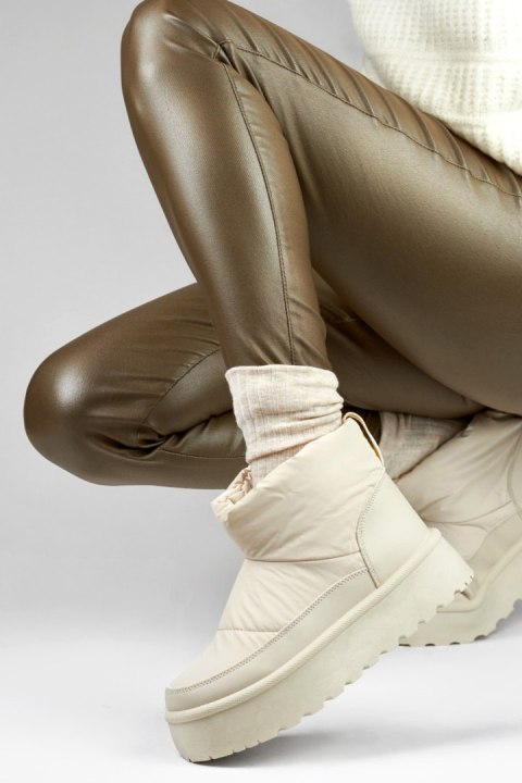 Śniegowce Model J2-38-BE Beige - PRIMO Śniegowce Model J2-38-BE Beige - PRIMO
