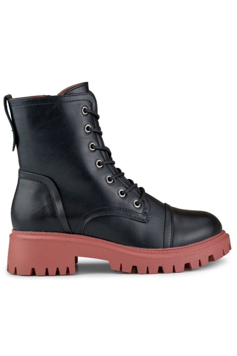 Workery Model Brigitte 250044OR-PU Black/Orange - PRIMO Workery Model Brigitte 250044OR-PU Black/Orange - PRIMO