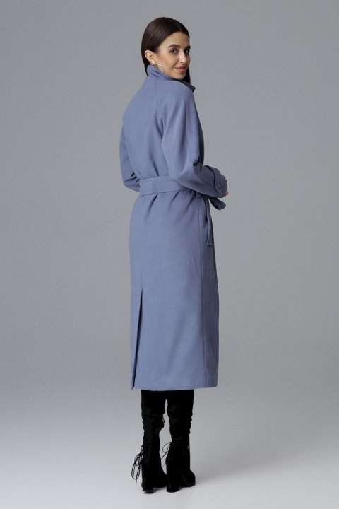 Płaszcz Damski Model M624 Blue - Figl Płaszcz Damski Model M624 Blue - Figl